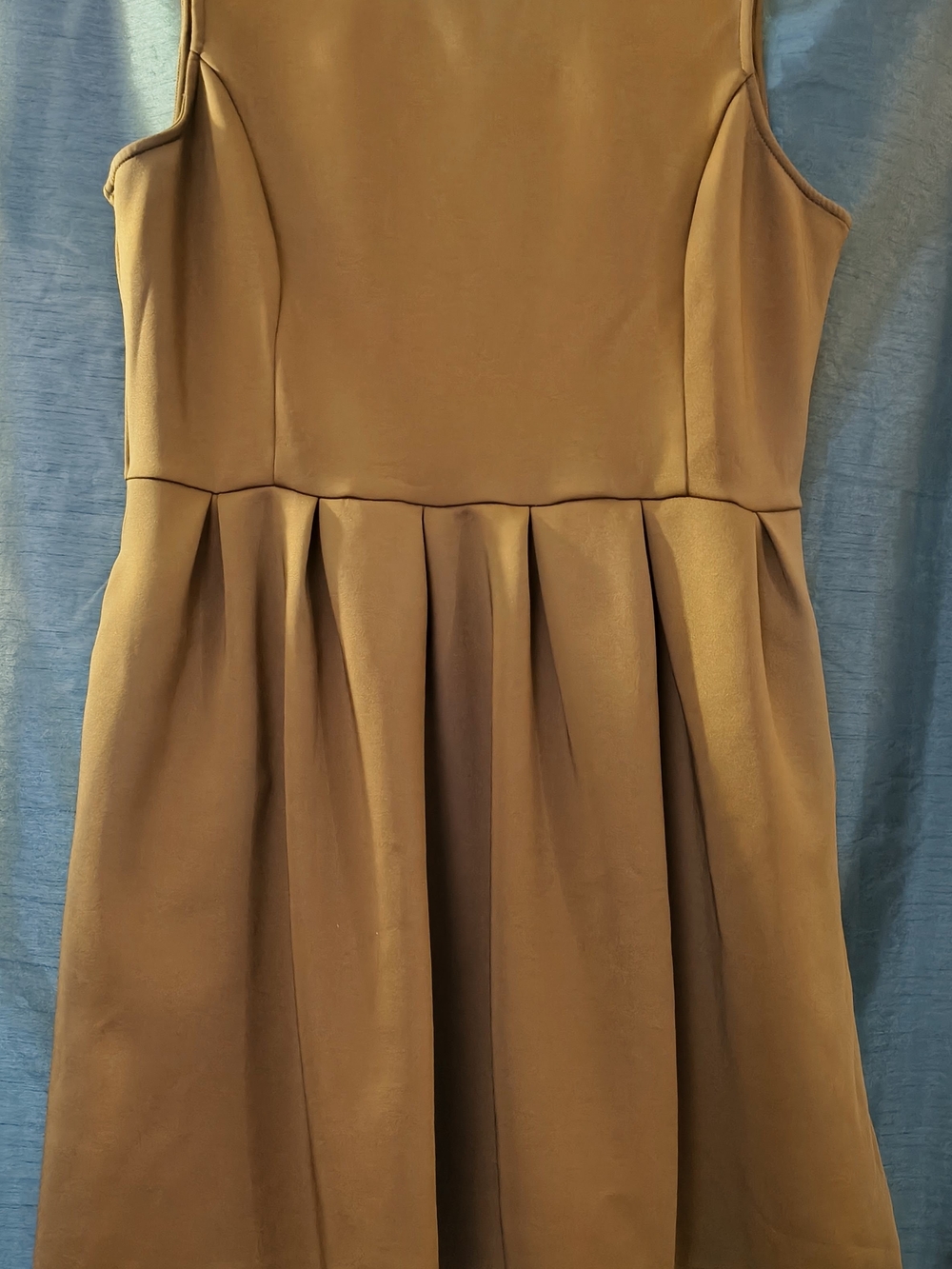 Apt 9 Sleeveless Olive Pleated Women's Dress